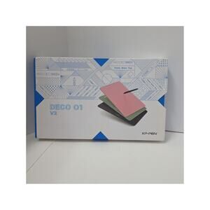 XP-PEN Deco 01 V2 Graphics Tablet – NEW Sealed in Plastic – Drawing Tablet